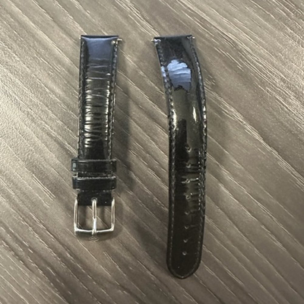 Michele 16mm Calf Leather Strap